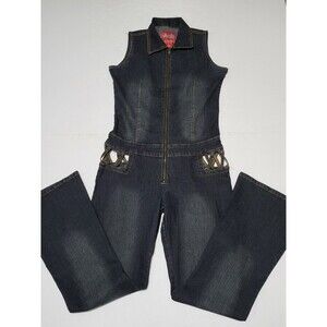 NEESO JEANS BY ELICOS TOP/JEANS SIZE WOMEN'S 13 BLUE